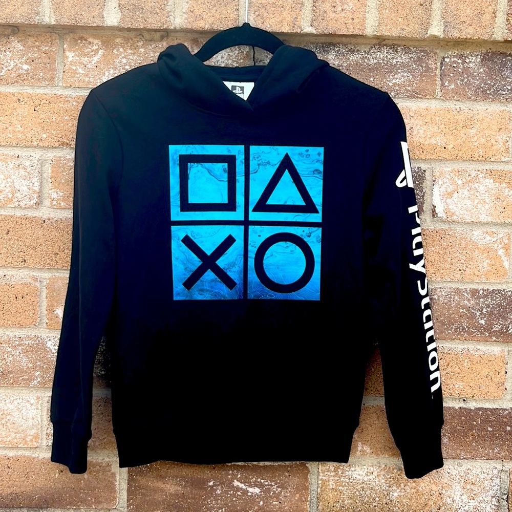 Black Kids Playstation Hoodie - Preloved